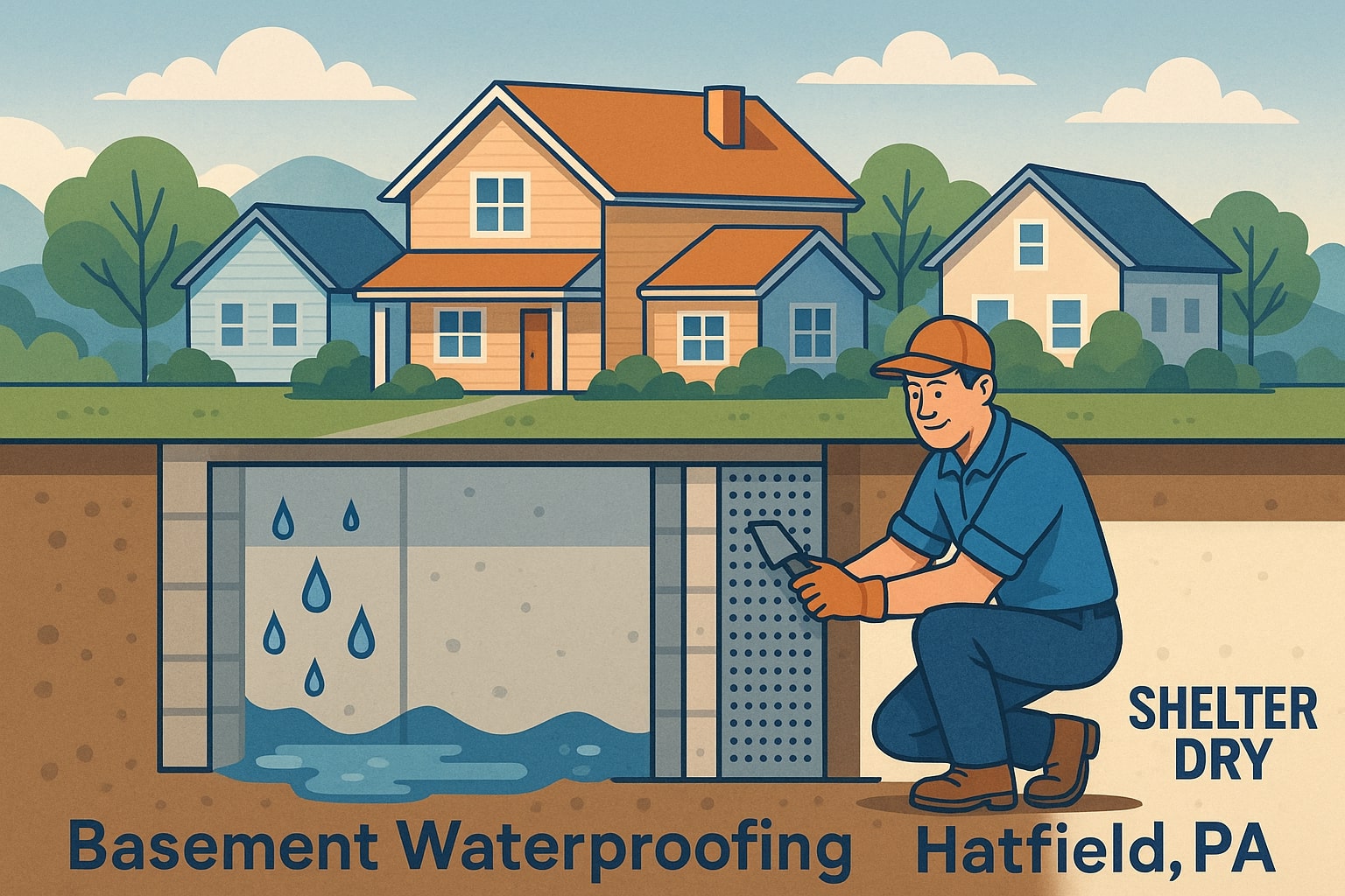 basement waterproofing hatfield pa, basement waterproofing, basement remodeling, wet basement repair, foundation crack repair, sump pump installation, crawl space waterproofing, interior drain system, exterior basement waterproofing, leaky basement solutions, mold prevention basement, flooded basement cleanup, basement moisture control, vapor barrier installation, french drain system, basement wall sealing, damp basement repair, waterproof basement walls, finished basement remodeling, basement renovation, dry basement system, mold-resistant basement, energy-efficient basement, basement water damage repair, lower level remodeling, basement egress window, home basement solutions, custom basement build-out, turnkey basement finishing, foundation waterproofing, crawl space encapsulation, professional basement services, local basement waterproofing, affordable basement remodel, basement leak detection, prevent basement flooding, drain tile installation, seal basement floor, sump pump with battery backup, interior waterproofing membrane, basement dehumidifier system, waterproofing contractor near me,